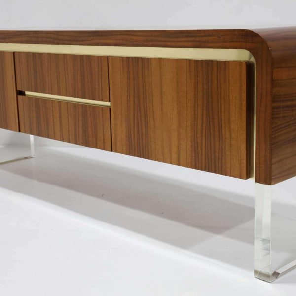 Vladimir Kagan Ribbon Sideboard/Credenza in Tawi Wood - Image 6