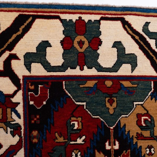 Ararat Rugs Dragon Rug, Antique Caucasus Museum Revival Carpet, Natural Dyed - Image 6