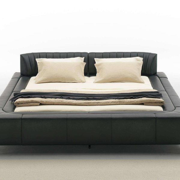 Desede DS-1165 King Size Bed in Leather by Hugo De Ruiter - Image 5