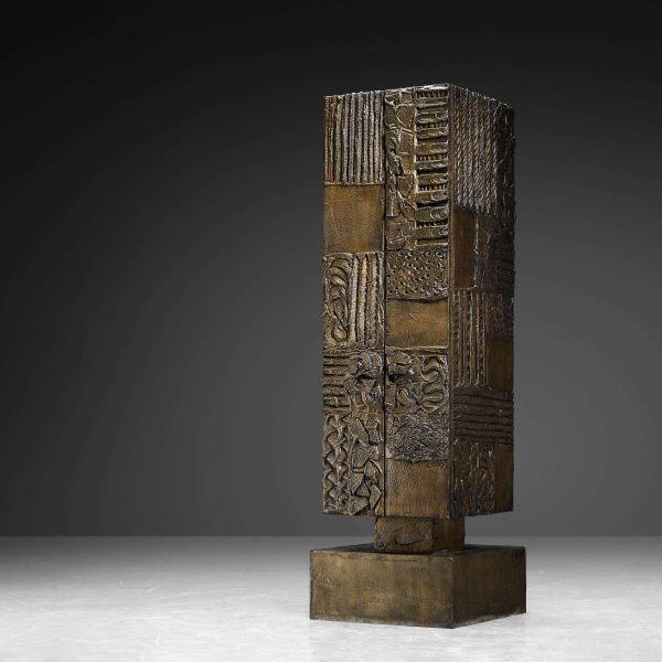 Rare Paul Evans for Paul Evans Studio 'PE72' Cabinet in Sculpted Bronze - Image 12