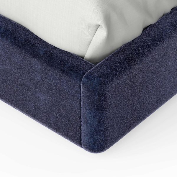Modern Free Hands DEDAR Silk Velvet Bed US King Handmade Portugal Greenapple - Image 3