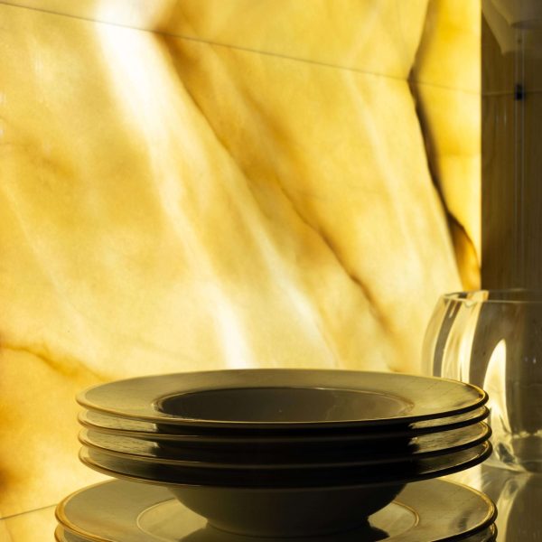 Modern Penedo Showcase Bar Cabinet Calacatta Bianco Handmade Portugal Greenapple - Image 15