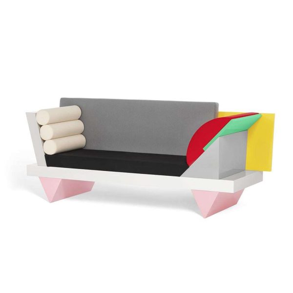 Big Sur Wooden Couch by Peter Shire for Memphis Milano Collection - Image 3