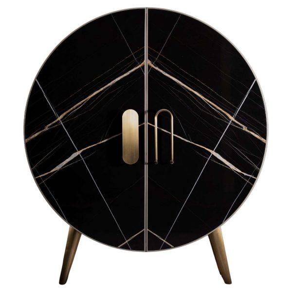Bongo Bar Cabinet, Automated Doors, Handmade in Portugal by Greenapple