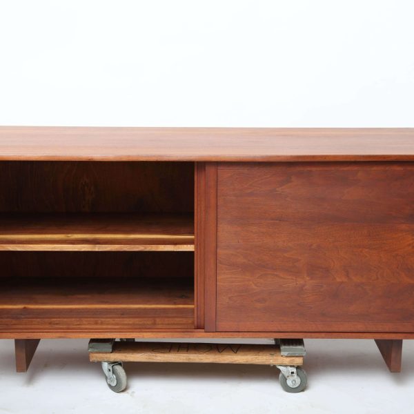 Free Edge George Nakashima 2-Door Cabinet - Image 7