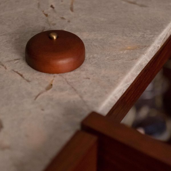 Modern Olival Cocktail Cabinet, Patagonia Stone, Handmade Portugal by Greenapple - Image 15