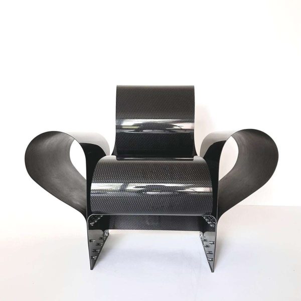Ron Arad Bad Tempered Chair #46/1000 for Vitra, 2002, Carbon Fiber, Signed - Image 2