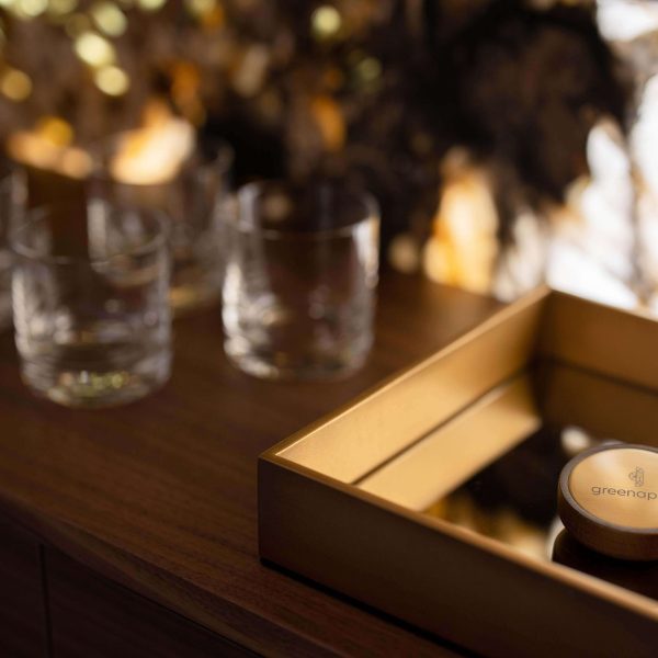 Bongo Bar Cabinet, Automated Doors, Handmade in Portugal by Greenapple - Image 9