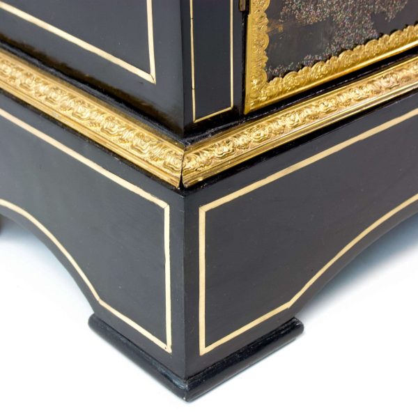 19th Century Lacquered Small Cabinet - Image 6