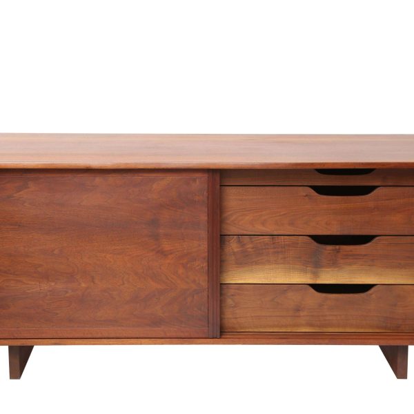 Free Edge George Nakashima 2-Door Cabinet - Image 3