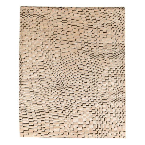 Medium Hand Knotted "Onda" Rug, Florian Pretet and Lisa Mukhia Pretet