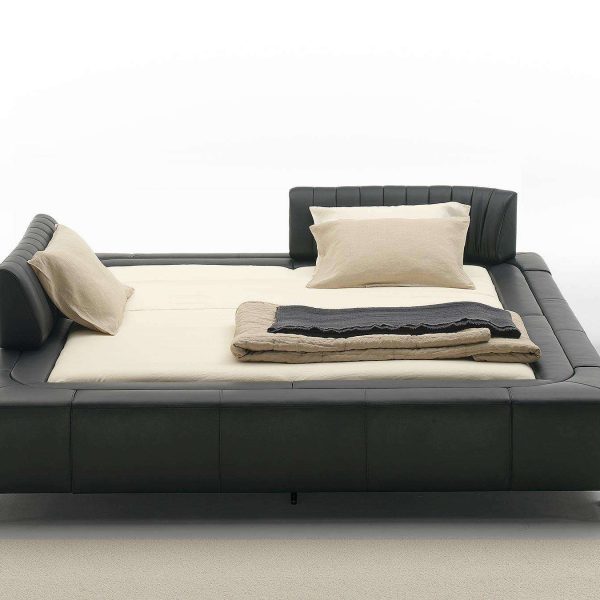 Desede DS-1165 King Size Bed in Leather by Hugo De Ruiter - Image 4