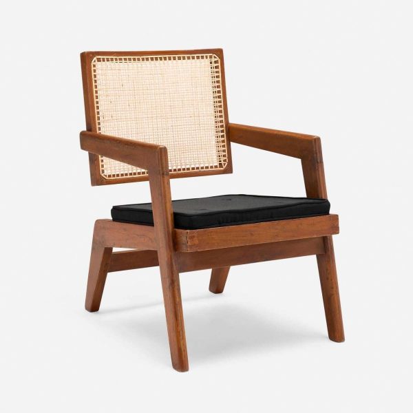 Rare Pierre Jeanneret Lounge Chair from Chandigarh Authentic Mid-Century Modern - Image 4