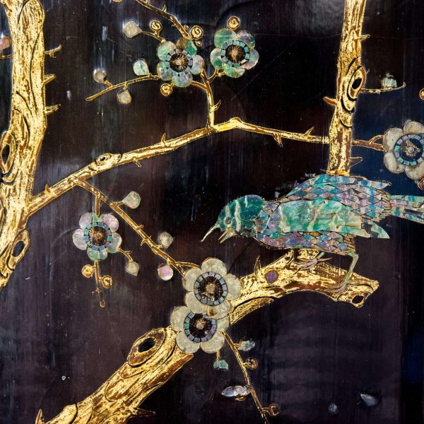 19th Century Lacquered Small Cabinet - Image 9