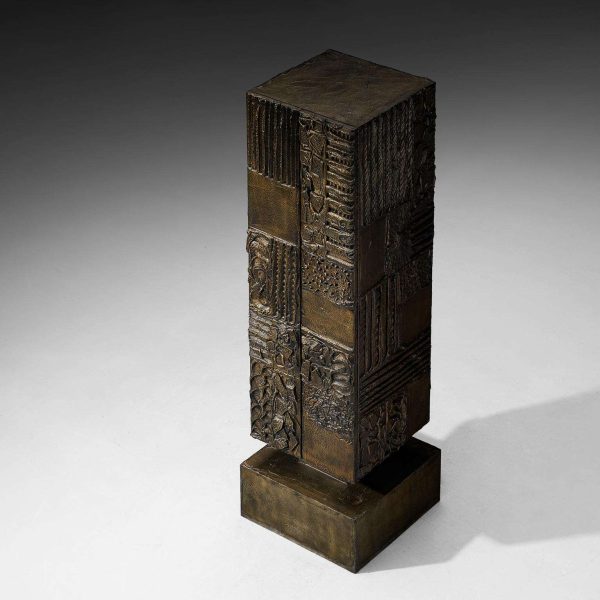 Rare Paul Evans for Paul Evans Studio 'PE72' Cabinet in Sculpted Bronze - Image 9
